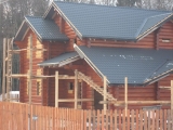 Дом из лафета в Московской области