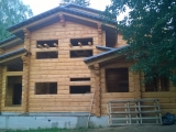 Дом из лафета в Зеленограде