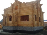 Дом из лафета в Тюмени