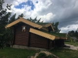 Дом из лафета в Волоколамском районе Московской области